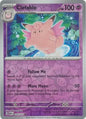 036 Clefable Reverse Holo, 151 | Scarlet & Violet, reverse, 4.00 kr, Pokesingles. Kjøp pokemon kort til lave priser hos oss.