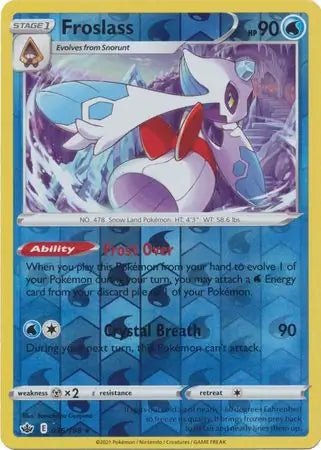 Froslass Reverse Holo 036