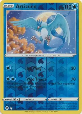 Articuno Reverse Holo 036, Silver Tempest | Sword & Shield, , 0.00 kr, Pokesingles. Kjøp pokemon kort til lave priser hos oss.