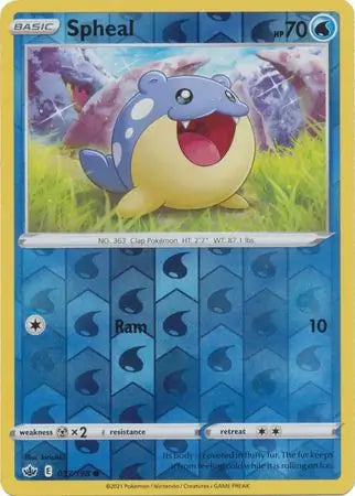 Spheal Reverse Holo 037
