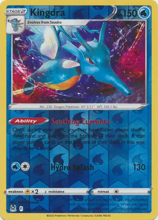 Kingdra Reverse Holo 037, Lost Origin | Sword & Shield, , 0.00 kr, Pokesingles. Kjøp pokemon kort til lave priser hos oss.