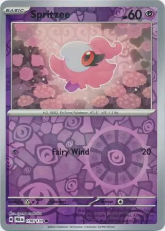 Spritzee Reverse Holo 038 Pokesingles