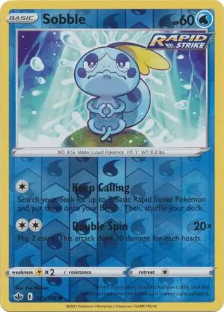 Sobble Reverse Holo 041