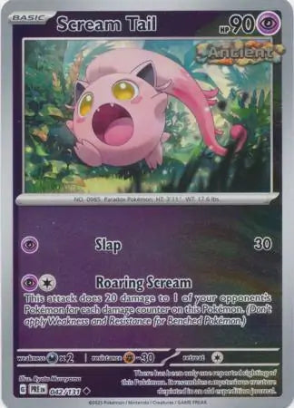 Scream Tail Reverse Holo 042 Pokesingles