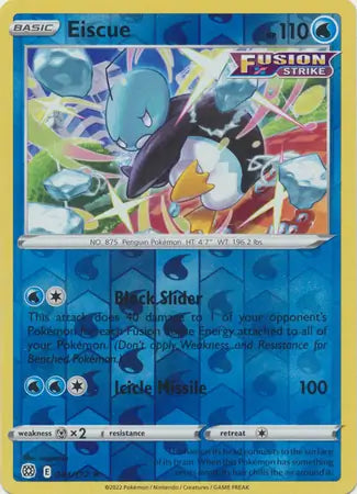 Eiscue Reverse Holo 044, Brilliant Stars | Sword & Shield, , 0.00 kr, Pokesingles. Kjøp pokemon kort til lave priser hos oss.