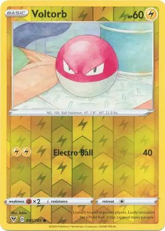 Voltorb Reverse Holo 045 - Vivid Voltage