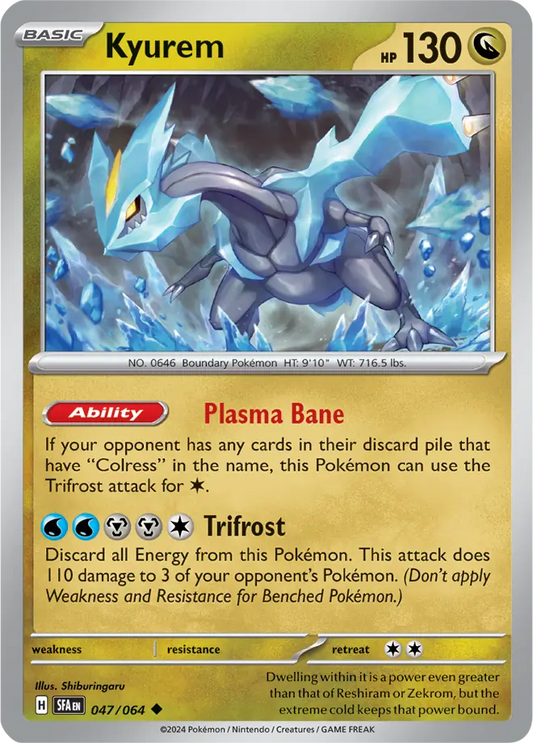 Kyurem 047 - Shrouded Fable Pokesingles