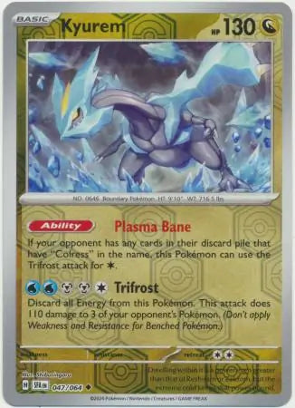 Kyurem Reverse Holo 047 - Shrouded Fable