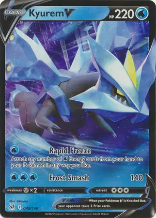 Kyurem V 048, Lost Origin | Sword & Shield, , 0.00 kr, Pokesingles. Kjøp pokemon kort til lave priser hos oss.