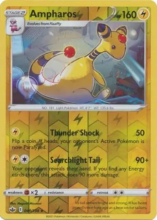 Ampharos Reverse Holo 049