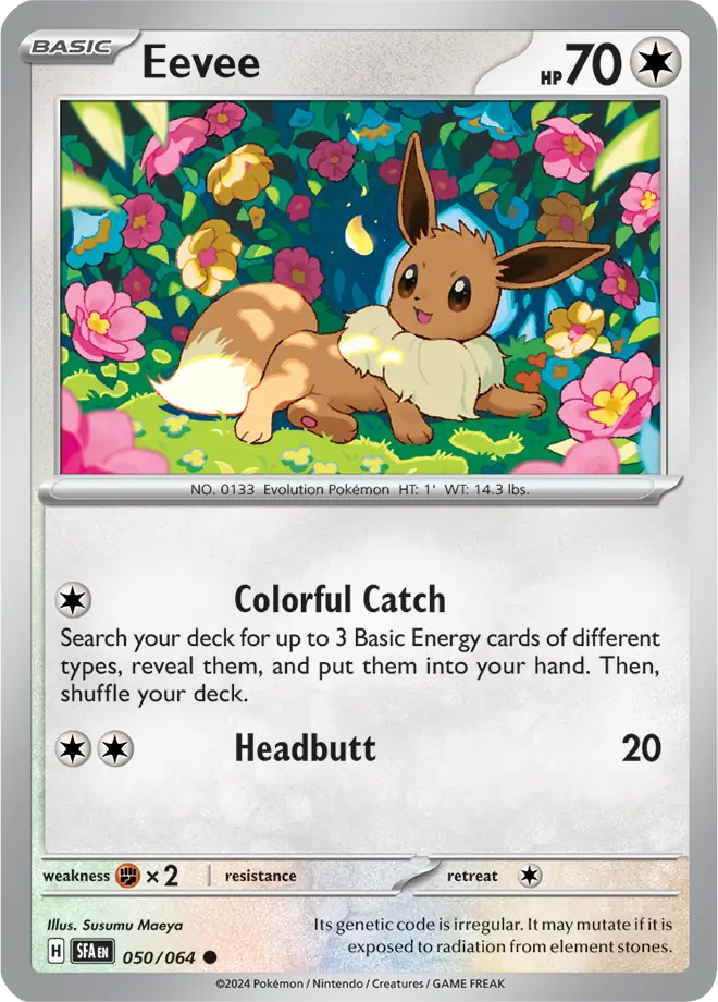 Eevee 050 - Shrouded Fable Pokesingles