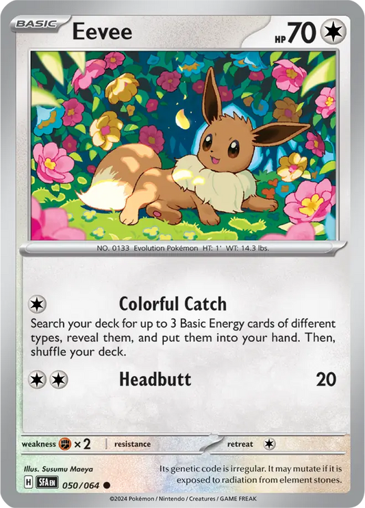 Eevee 050 - Shrouded Fable Pokesingles
