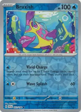 051 Bruxish - Reverse Holo, Scarlet & Violet Base, , 4.00 kr, Pokesingles. Kjøp pokemon kort til lave priser hos oss.