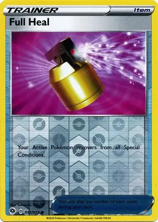 Full Heal Reverse Holo 051 Pokesingles
