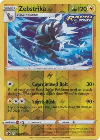 Zebstrika Reverse Holo 051