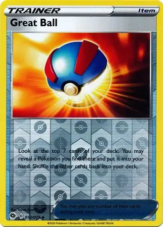 Great Ball Reverse Holo 052 Pokesingles