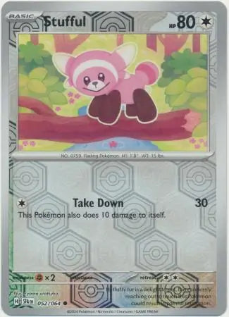 Stufful Reverse Holo 052 - Shrouded Fable Pokesingles