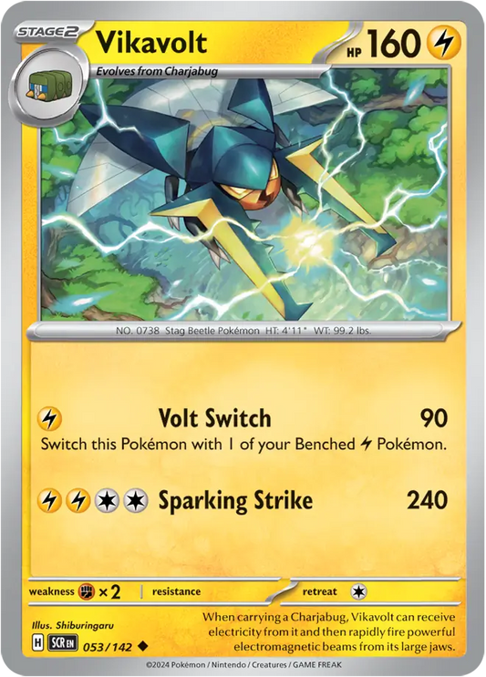Vikavolt 053 - Stellar Crown Pokesingles