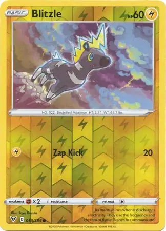 Blitzle Reverse Holo 053 - Vivid Voltage Pokesingles