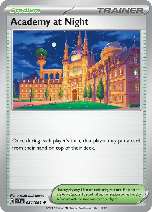 Night Academy 054 - Shrouded Fable Pokesingles