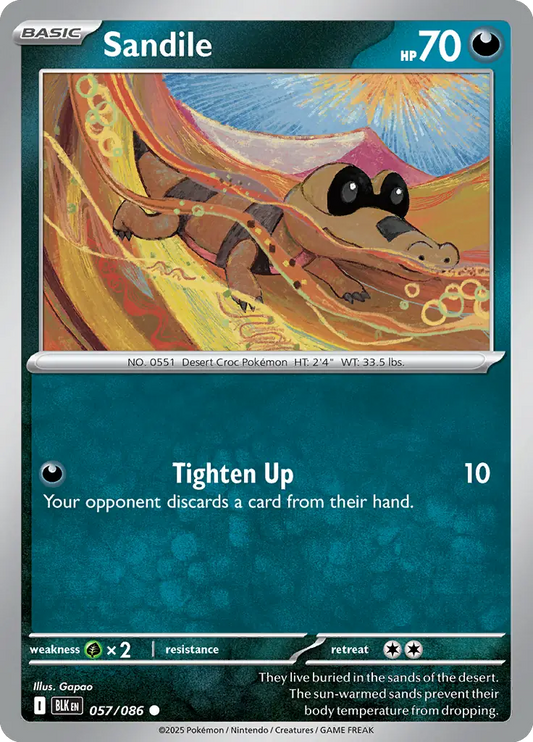 Sandile 057 - Black Bolt Pokesingles