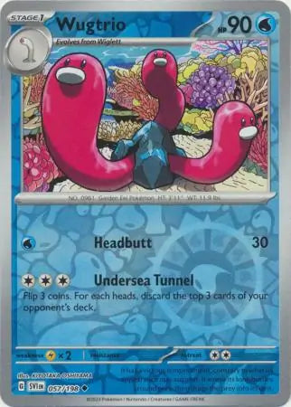 057 Wugtrio - Reverse Holo, Scarlet & Violet Base, , 4.00 kr, Pokesingles. Kjøp pokemon kort til lave priser hos oss.