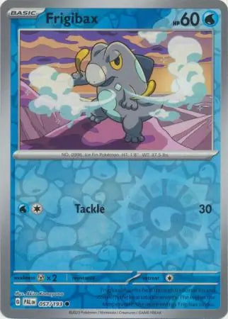 Frigibax Reverse Holo 057 - Paldea Evolved, Paldea Evolved | Scarlet & Violet, , 5.00 kr, Pokesingles. Kjøp pokemon kort til lave priser hos oss.