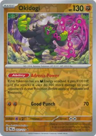 Okidogi Reverse Holo 057 Pokesingles
