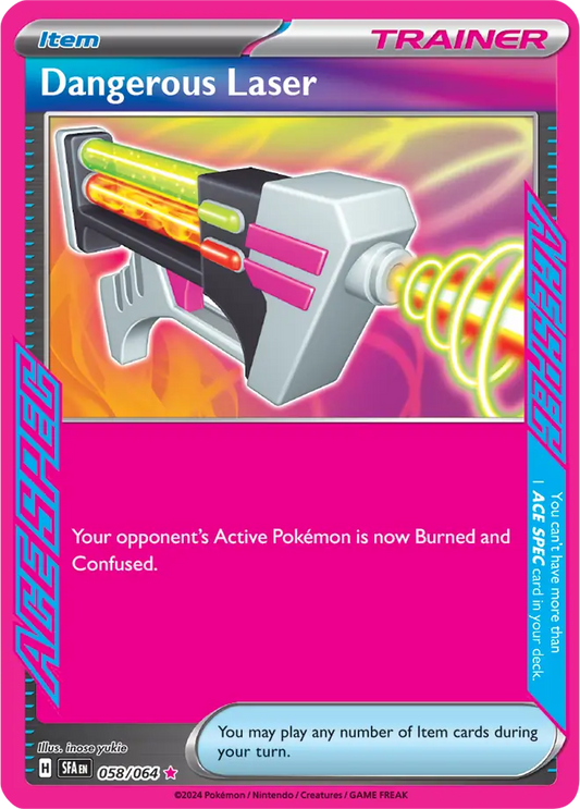 Dangerous Laser 058 - Shrouded Fable Pokesingles