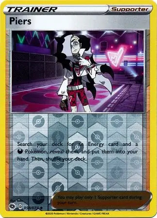 Piers Reverse Holo 058 Pokesingles