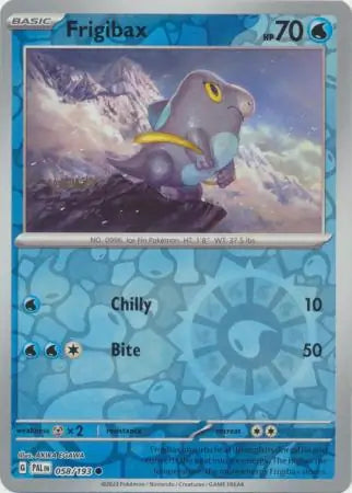Frigibax Reverse Holo 058 - Paldea Evolved, Paldea Evolved | Scarlet & Violet, , 5.00 kr, Pokesingles. Kjøp pokemon kort til lave priser hos oss.