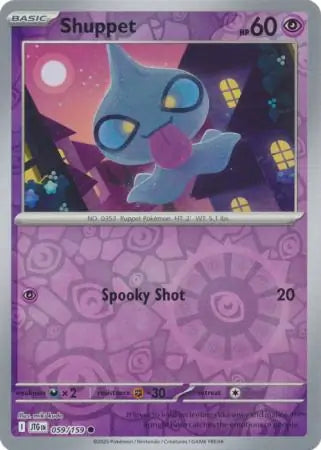 Shuppet Reverse Holo 059 - Journey Together Pokesingles