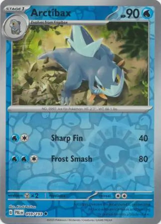 Arctibax Reverse Holo 059 - Paldea Evolved, Paldea Evolved | Scarlet & Violet, , 5.00 kr, Pokesingles. Kjøp pokemon kort til lave priser hos oss.