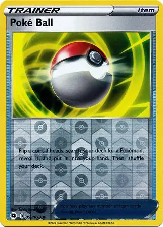 Poke Ball Reverse Holo 059 Pokesingles