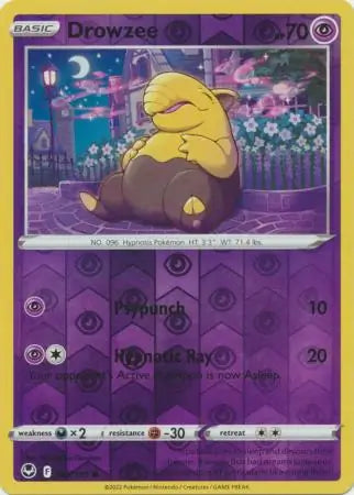 Drowzee Reverse Holo 060, Silver Tempest | Sword & Shield, , 0.00 kr, Pokesingles. Kjøp pokemon kort til lave priser hos oss.
