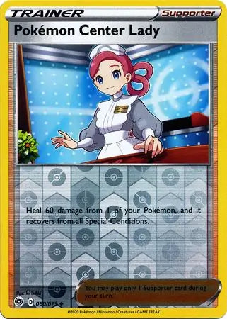 Pokemon Center Lady Reverse Holo 060