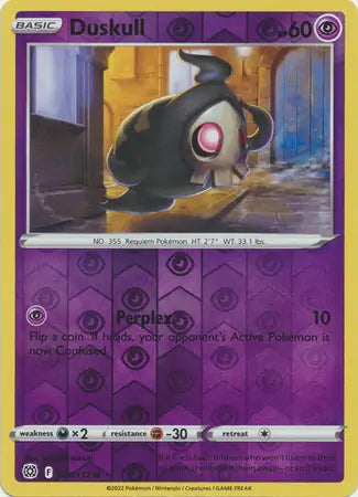 Duskull Reverse Holo 060, Brilliant Stars | Sword & Shield, , 0.00 kr, Pokesingles. Kjøp pokemon kort til lave priser hos oss.