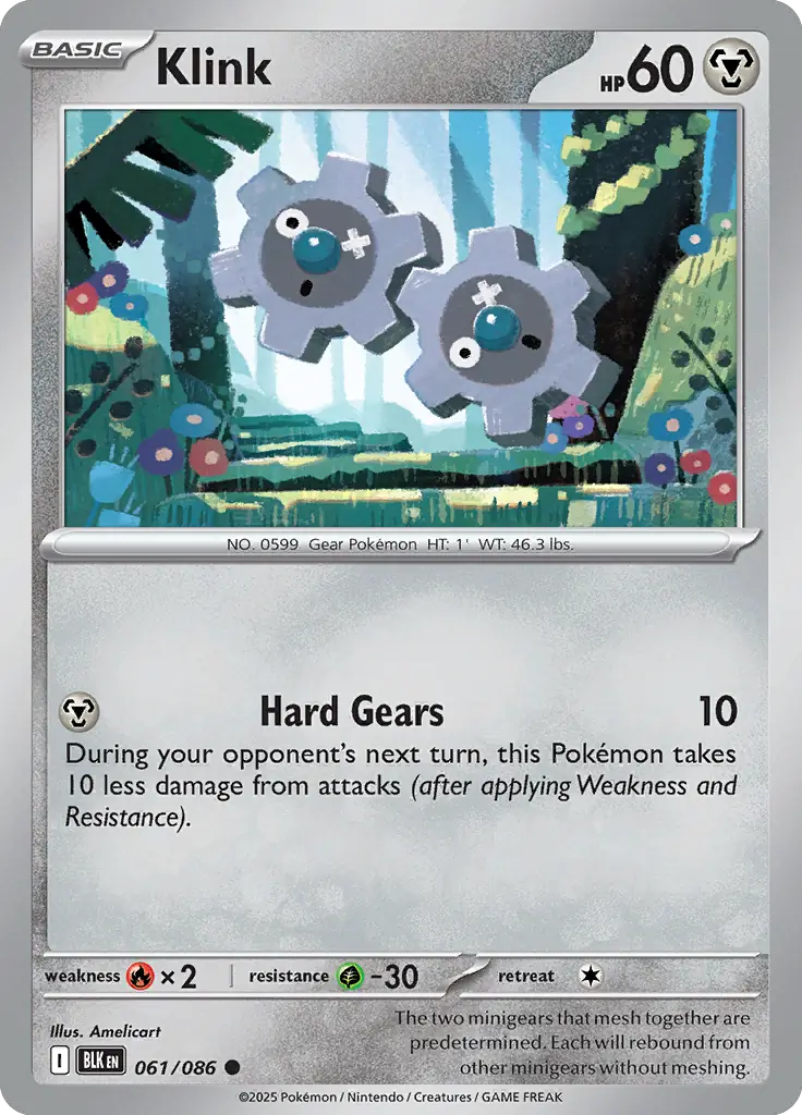 Klink 061 - Black Bolt Pokesingles