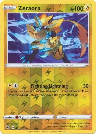 Zeraora Reverse Holo 061 - Vivid Voltage