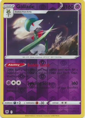 062 Gallade Reverse Holo, Astral Radiance | Sword & Shield, , 4.00 kr, Pokesingles. Kjøp pokemon kort til lave priser hos oss.