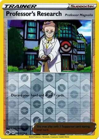 Professor's Research Reverse Holo 062