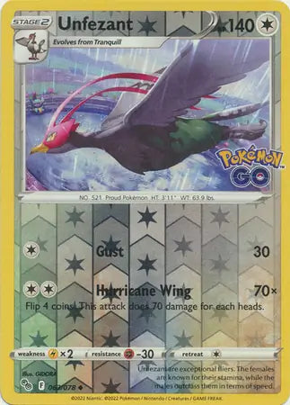 63 Unfezant Reverse Holo, Pokemon Go | Sword & Shield, , 4.00 kr, Pokesingles. Kjøp pokemon kort til lave priser hos oss.