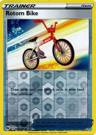Rotom Bike Reverse Holo 063 Pokesingles