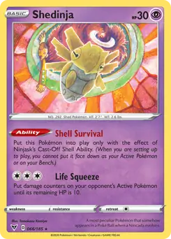 Shedinja 066 - Vivid Voltage Pokesingles