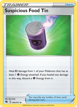 Suspicious Food Tin 066 Pokesingles