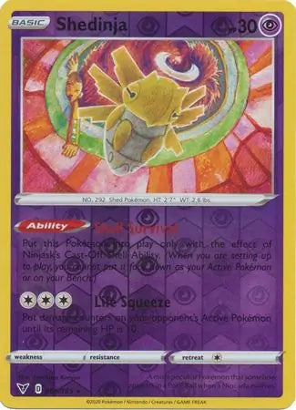Shedinja Reverse Holo 066 - Vivid Voltage