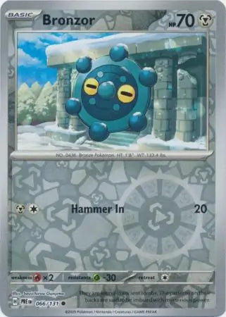 Bronzor Reverse Holo 066 Pokesingles