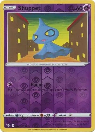 Shuppet Reverse Holo 067 - Vivid Voltage Pokesingles