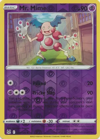 Mr. Mime Reverse Holo 067, Lost Origin | Sword & Shield, , 0.00 kr, Pokesingles. Kjøp pokemon kort til lave priser hos oss.