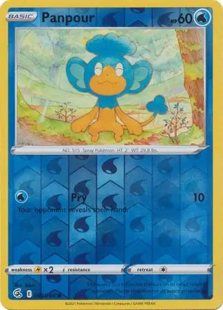 Panpour Reverse Holo 068, Fusion Strike | Sword & Shield, , 2.00 kr, Pokesingles. Kjøp pokemon kort til lave priser hos oss.